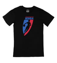 WNBA Logolu Siyah Tişört