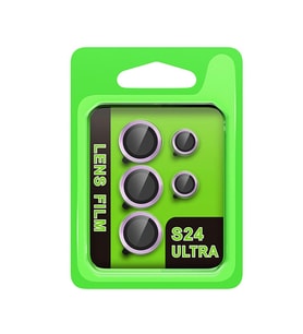 Samsung Galaxy S24 Ultra Raze Metal Kamera Lens - Mor
