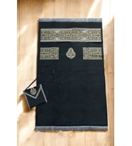 Çantalı Kabe Örtüsü Seccade – Goblen Kumaş, Taşınabilir Askılı Model