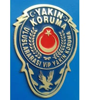 YAKIN KORUMA CÜZDAN ROZETİ (METAL)-SATIN/AL,YAKIN KORUMA KIMLIK KARTLI PERSONELE SATILIR.-SIVILE SATILMAZ