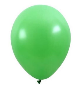 BALON DÜZ 12 İNC ÇİMEN YEŞİLİ PK:100 Yeni-