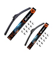 Megane 3 Silecek Takımı 2008-2016 Uyumlu 600mm + 400mm (10 Aparatlı)