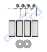 Roborock Saros Z70 Uyumlu 4 Yan Fırça 4 Filtre 2 Mop