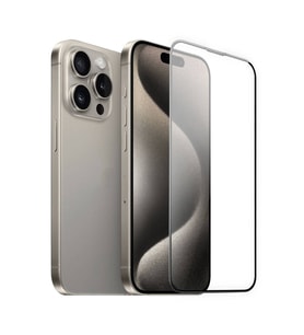 Logis İphone 16 Pro Max Tam Kaplayan 5d Antistatik Ekran Koruyucu Cam (Şeffaf)