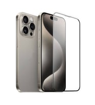 Logis İphone 16 Pro Max Tam Kaplayan 5d Antistatik Ekran Koruyucu Cam (Şeffaf)