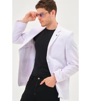 C9059 DEWBERRY ERKEK CEKET-KAR BEYAZ