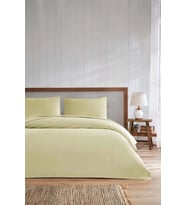Özdilek -Colourist Bej- Bamboo Lastikli Çarşaflı Çift Kişilik Pike Takımı