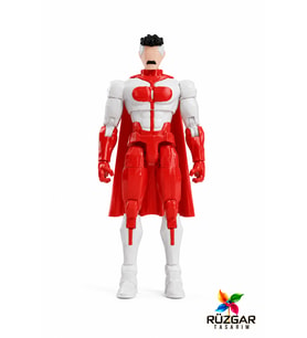 invincible Omni Man Tüm Eklemleri Hareketli Robot Dummy Aksiyon Figür Oyuncak Titan 13