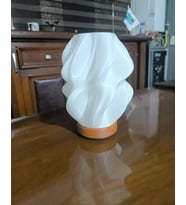 DEKORATİF MASA LAMBASI (Beyaz)