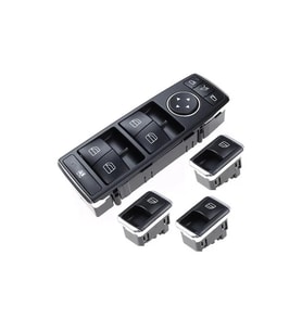 MERCEDES W204 C SERİ CAM DÜĞMESİ ANAHTARI VE TEKLİ AYNA AYARLI VE KAPATMALI 2007-2014