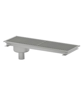 Vital L2 Alttan Çıkışlı Kenardan Sifonlu Yer Izgarası 1200x200
