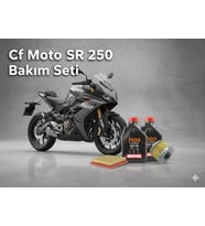 Cf Moto Sr 250 Bakım Seti Hava Yağ Filtresi Motul 7100 Yağ(2 Adet)