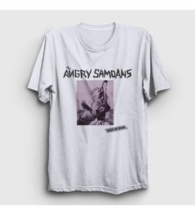Presmono Unisex Beyaz Inside My Brain The Angry Samoans T-Shirt 532428tt (Beyaz)