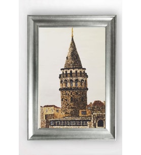 GÜMÜŞ ÇERÇEVELİ TABLO A1332