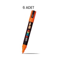 Posca PC-5M Su Bazlı Marker Kalem 6'lı Kutu