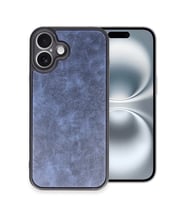 iPhone 16 Plus Kılıf Aras Deri Kapak - Lacivert
