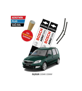 Skoda Roomster Silecek Takımı (2006-2013) Bosch Aerotwin Plus
