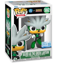 Funko Pop! Heroes: Justice League & Sonic - Silver As The Green Lantern - Sonic + Dc Comics - Koleks (Krem)