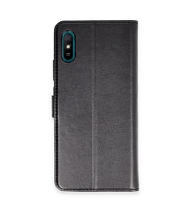Xiaomi Redmi 9a Kılıf Trend S Plus Kapaklı Kılıf - Siyah