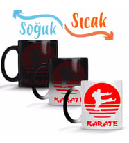 Karate 01 Sihirli Kupa Bardak Porselen