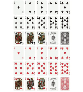 Poker Destesi Sticker Set-1 30 Parça Telefon, Tablet, Defter, Laptop Sticker