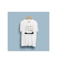Oversize İslam Dini Semboller Tasarım unisex T-shirt