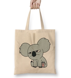 Nom Nom We Bare Bears Bez Çanta Uzun Saplı
