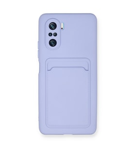 Mi 11I Kılıf Kelvin Kartvizitli Silikon - Lila