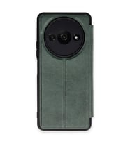 Xiaomi Redmi A3 4g Kılıf Flip Cover - Koyu Yeşil
