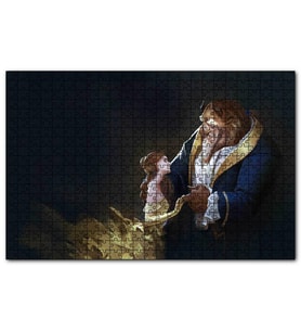 Cakapuzzle Güzel Ve Çirkin Dans  Puzzle Yapboz MDF (Ahşap) (120 Parça)
