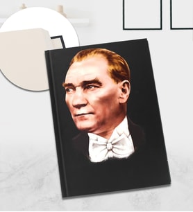 Mustafa Kemal Atatürk Baskılı Defter