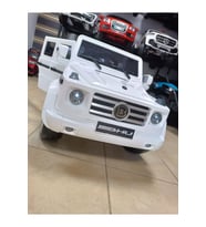 Bbh 439! 12V, Kumandalı, Bluetootlu, Deri Koltuk Akülü Araba! (Beyaz)