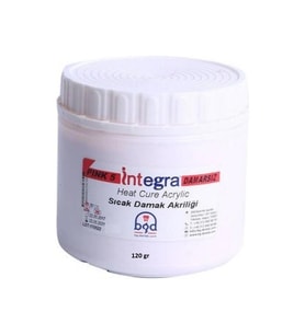 Ankaflex Integra Sıcak Damak Pembe Akrilik 120 gr Diş Fakültesi Öğrencileri & Tüm Tamir Işlem, Için Akrilik