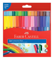 Faber-Castell Eğlenceli Keçeli Kartlı. 30'Lu Set