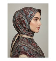 Scarf İpek Görünümlü Etnik Esinti Şal