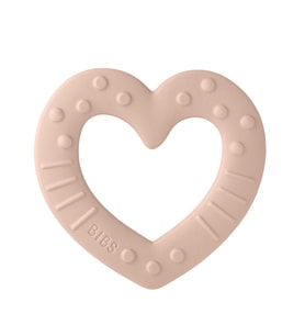 BIBS Baby Bitie Diş Kaşıyıcı - Blush Kalp