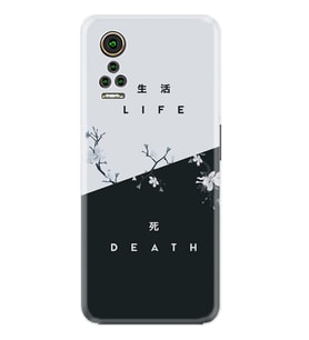 General Mobile GM 21 Pro GM 22 Pro Plus Kılıf Desemli Silikon Life and Death 1339