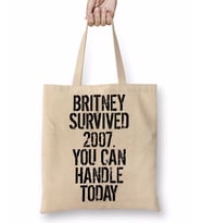 Britney Survived 2007 Bez Çanta Uzun Saplı