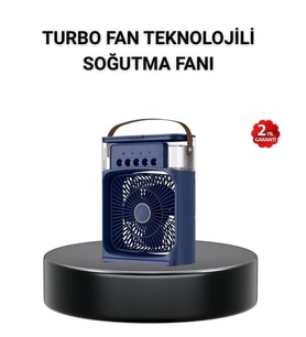 Turbo Fan Teknolojili Sessiz ve Güçlü Soğutma Masası Vantilatör