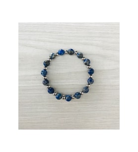 MK TASARIMGerçek Lapis Lazuli Taşı Bileklik MK100155