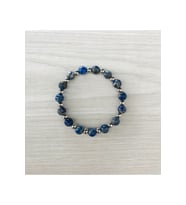 MK TASARIMGerçek Lapis Lazuli Taşı Bileklik MK100155