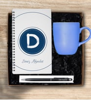 Kişiye Özel Defter Kalem Kupa Hediye Seti