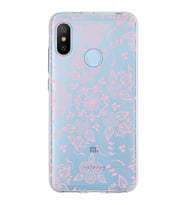 Xiaomi Mi A2 Lite Uyumlu Kapak Nostalji Desen Tasarımlı Şeffaf Silikon Kılıf