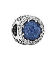 Nur Silver Ay Işığı Mavisi Gümüş Charm NUR-BL01131