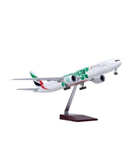 HEDİYELİK-MAKET UÇAKLAR-DUBAI UAE 2020 EXPO-ÖLÇEK : 1:157 47 CM-JB777DUBAI