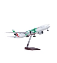 HEDİYELİK-MAKET UÇAKLAR-DUBAI UAE 2020 EXPO-ÖLÇEK : 1:157 47 CM-JB777DUBAI