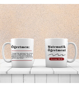 Öğretmenler Günü Kupa Bardak