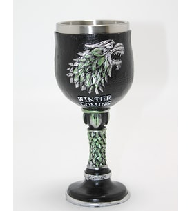 Periboia Game Of Thrones House Stark 3D Kabartmalı Çelik Kadeh Bardak (Standart)