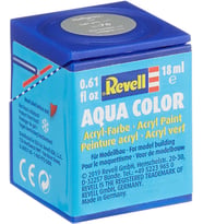 Revell - Su Bazlı Maket Boyası Açık Gri Mat 18 Ml (36176) (Krem)