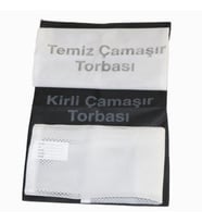 Baggor Acemi ve Bedelli Askeri Malzeme Kirli-Temiz Çamaşır Torbası ve Çamaşır Filesi Askerlik Set